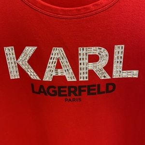 Karl lagerfeld Paris fashionable dress